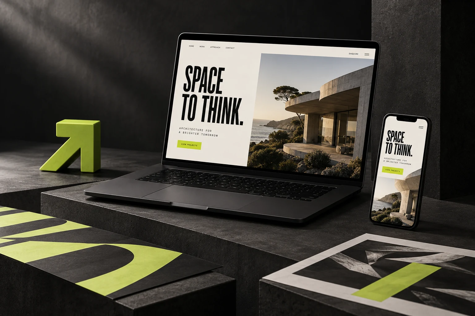 Illustrative a clear place to send your next customer direction